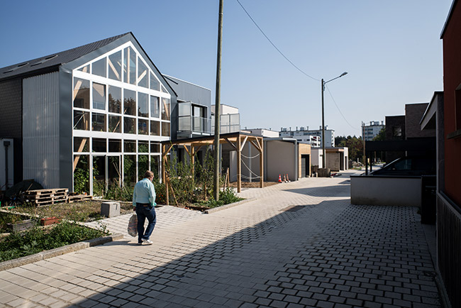 Maisons Ropartz rue Marthe Simard à Maurepas © Yohann Lepage